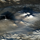 Illustration for article titled Breathtaking Photos of Four Volcanoes Erupting Simultaneously in Russia